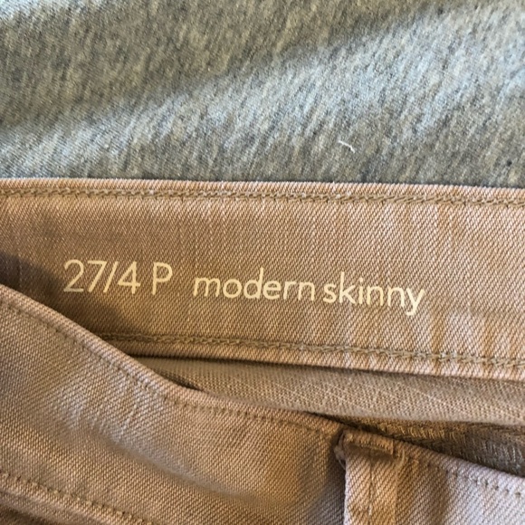 LOFT skinny jeans, dusty rose pink, size 27/4 - Picture 6 of 7